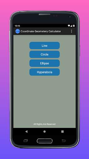 Coordinate Geometry Calculator скриншот 1