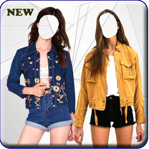 Women Jeans Jacket Photo Montage 1.3