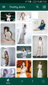Pretty girl wallpaper screenshot 2