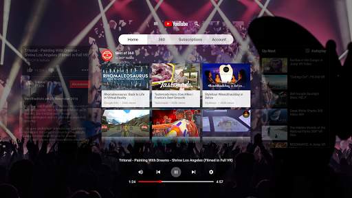 YouTube VR screenshot 2