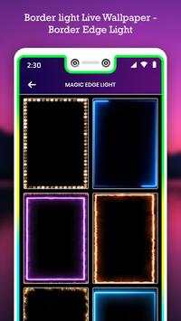 Borderlight Live Wallpaper - Border Edge Light 2 تصوير الشاشة