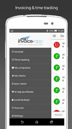 Invoice-App screenshot 1