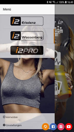 i2 Fitness App screenshot 2