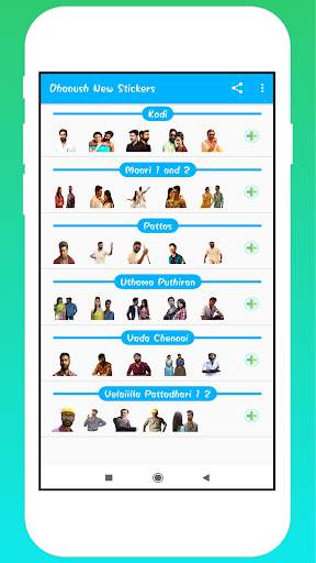 Dhanush New Stickers screenshot 3