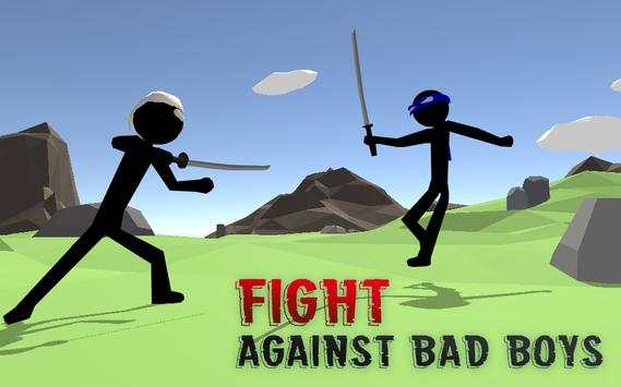 Prajurit Stickman - Ninja 3D screenshot 2