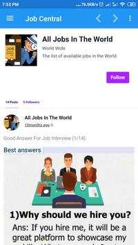 Job Central скриншот 3