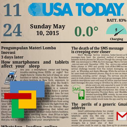 Newspaper 2 for Total Launcher 1.4