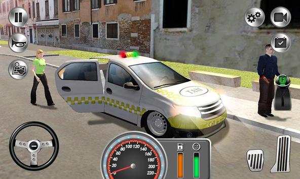 Taxi Driving Game - City Taxi Driver Simulator 3D screenshot 4