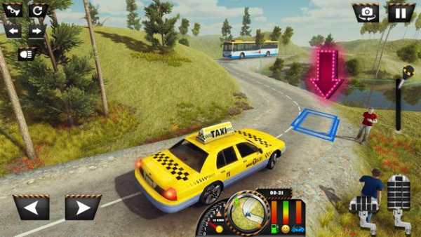 Offroad Taxi Driving Simulator 3D screenshot 6