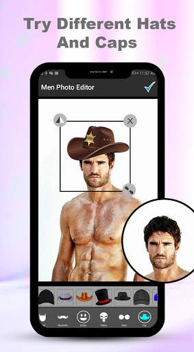 Cool Men Photo Editor, Men Hairstyle Editor screenshot 5