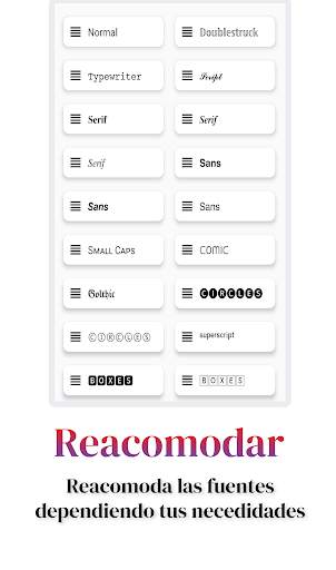 Fonts Aa - Teclado de fuente screenshot 7