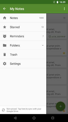 My Notes - Notepad screenshot 2