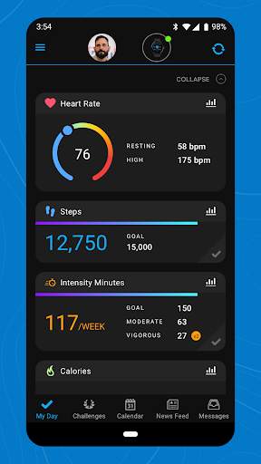 Garmin Connect™ screenshot 1