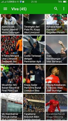 Berita Bola screenshot 4