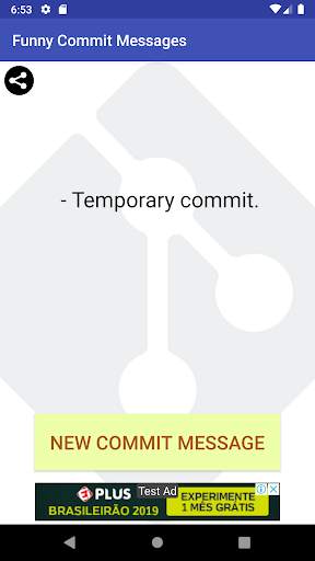 Funny Git Commit Messages 2 تصوير الشاشة