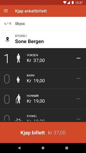 Skyss Billett screenshot 1