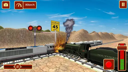 Metro Racing Train Driving: Free Game screenshot 3