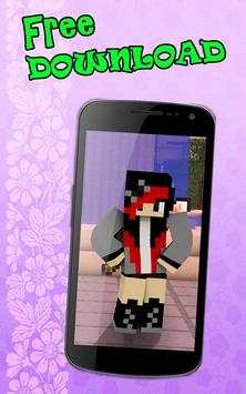 TOP Girls Skins for minecraft screenshot 5