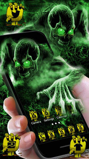 Zombie, Skull, Neon Themes & Live Wallpapers screenshot 1