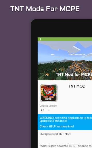 TNT Mod for MCPE screenshot 2