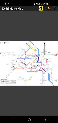 Delhi Metro Map screenshot 1