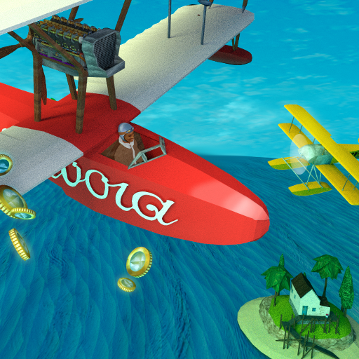 Endless Azure : race seaplanes to catch mail! icon