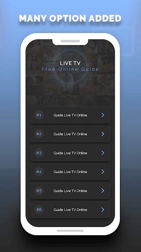 Live TV All Channels Free Guide 5 تصوير الشاشة