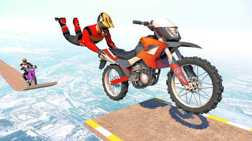 Real Bike Stunts - New Bike Ra screenshot 1
