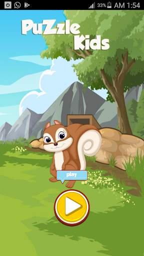 Puzzle Kids&Animals FREE screenshot 1