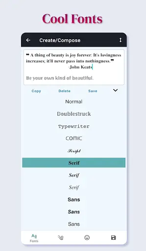 Fonts - Fancy Fonts Art screenshot 2
