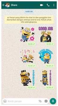 WAStickerApps Minion 2019 screenshot 4