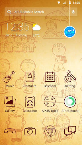 Childlife-APUS Launcher theme screenshot 1