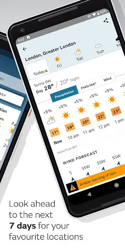 Met Office Weather Forecast скриншот 2