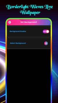 Borderlight Waves Live Wallpaper 6 تصوير الشاشة