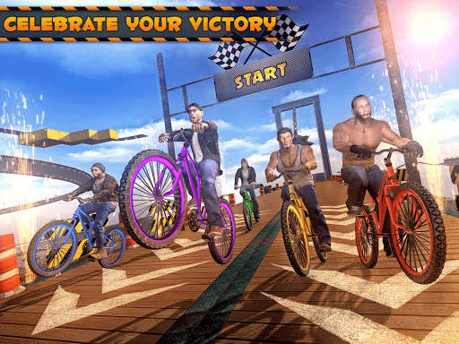 Cycle Race Free -  bicycle games screenshot 9