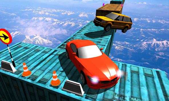 Impossible Car Driving Skyline Driver 3D screenshot 2