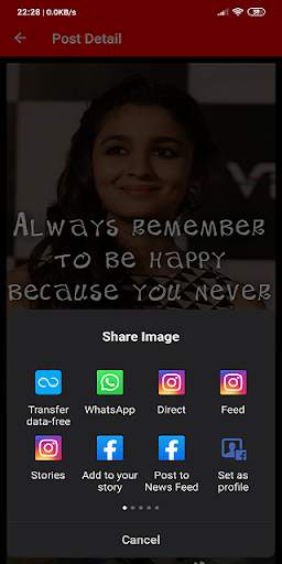 Status for Tik Tok & Share Chat screenshot 1