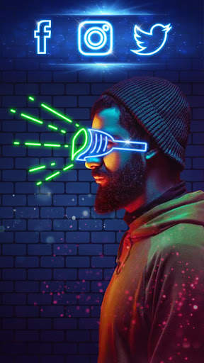 Neon Mask Photo Editor ? Light Effect Camera screenshot 6