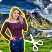 Mountain photo cut paste 1.0