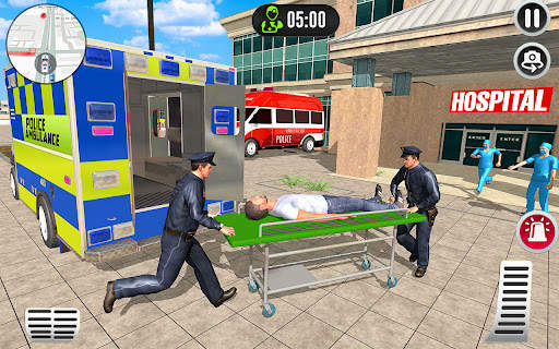 Police Ambulance Rescue Driver screenshot 6