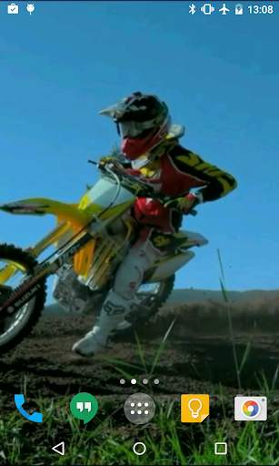 Motocross HD Live Wallpaper screenshot 2