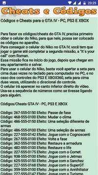 Codigos para gta 4 screenshot 2
