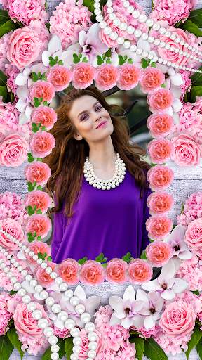 Flower Photo frame 2020 : Rose Flower Photo Editor screenshot 16