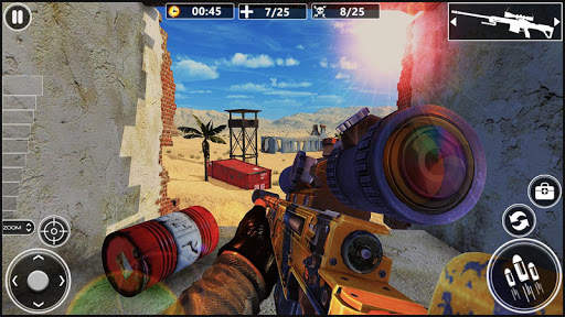 Desert Sniper Shooting - Free Shooting Games : FPS screenshot 2