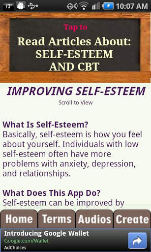 Self-Esteem Blackboard screenshot 3