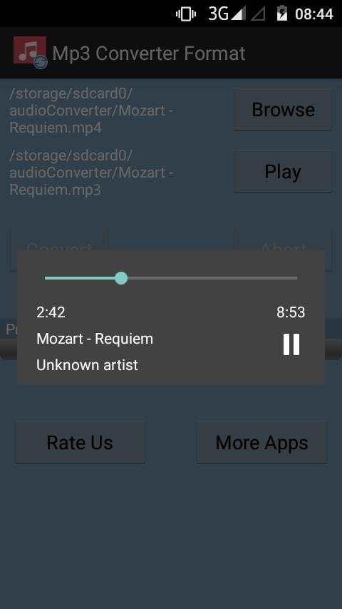 Mp3 Converter Format screenshot 5