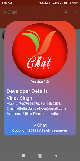 V Chat find your crush screenshot 1