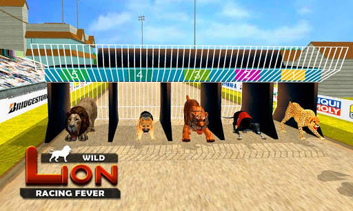 Wild Lion Racing Animal Race screenshot 2