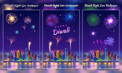 Diwali Night Live Wallpaper screenshot 1