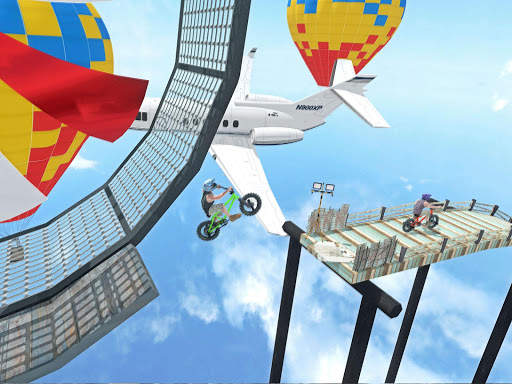 Mega Ramp Stunts Race - BMX Bike Racing Game 2020 screenshot 14